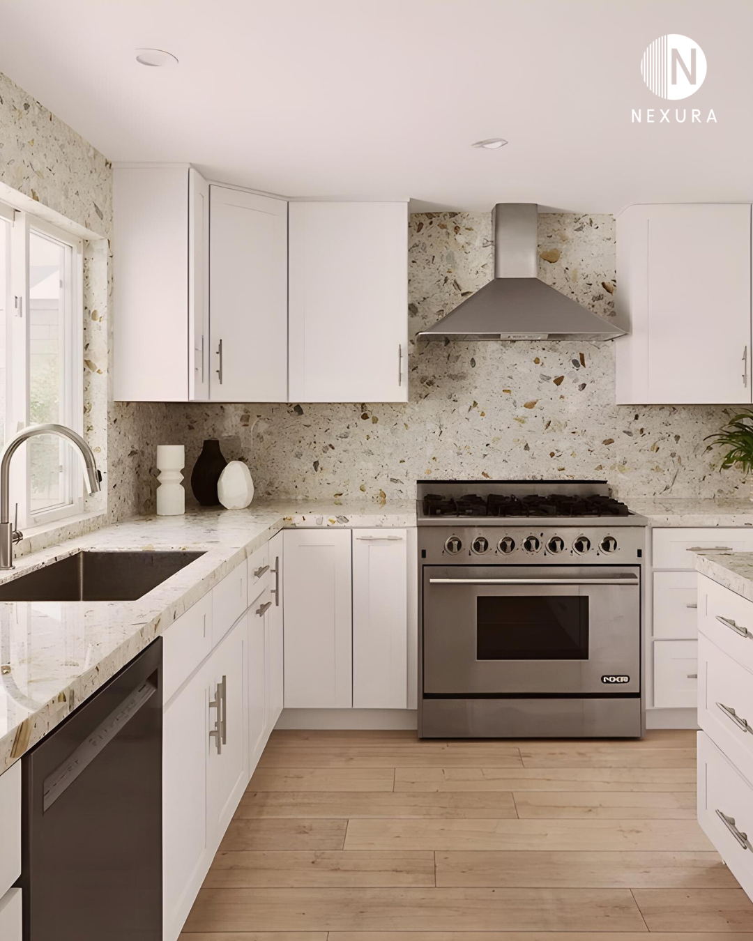 Kitchen Set & Top Table Premium nexura solid surface surabaya