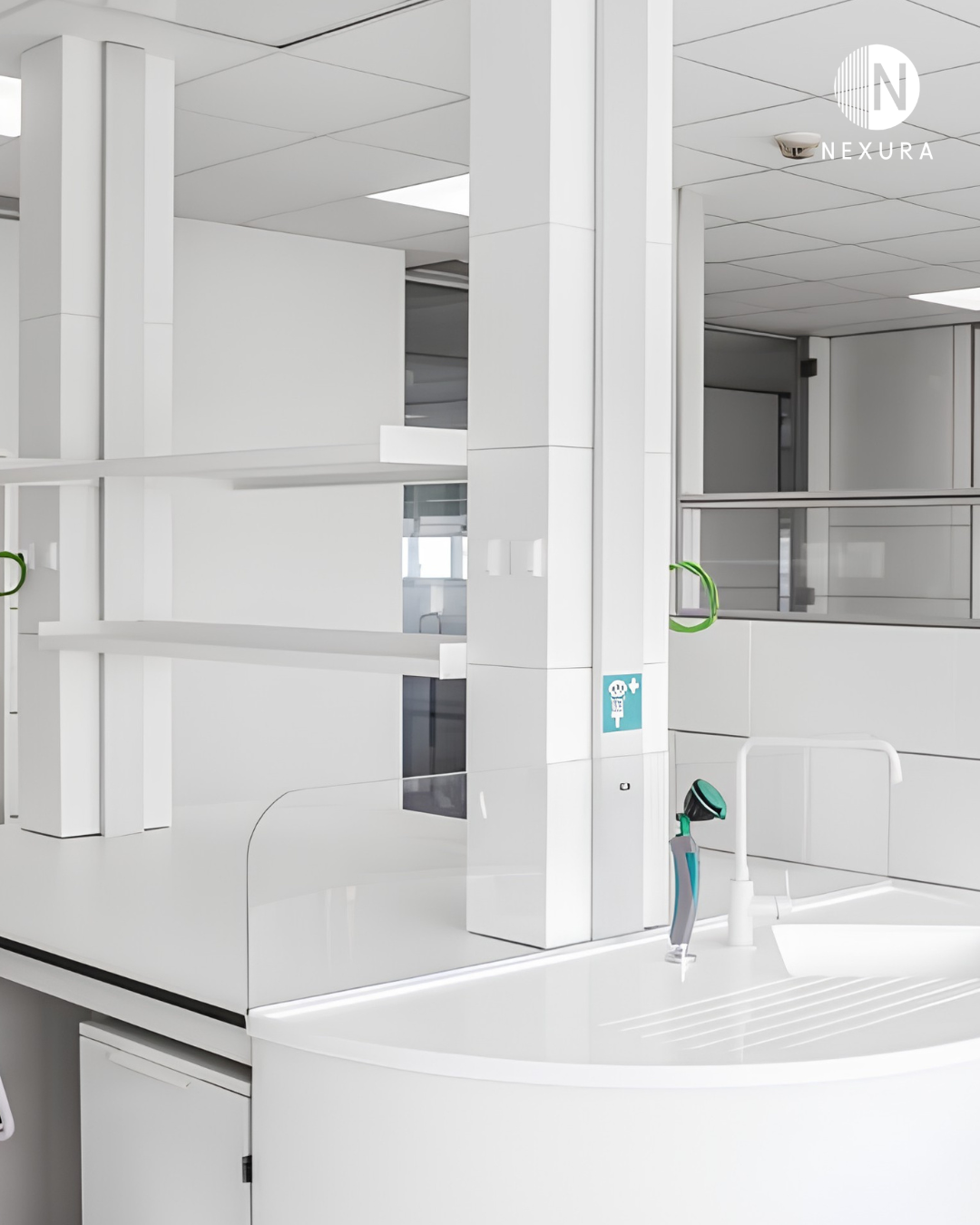 Meja Laboratorium & Fasilitas Kesehatan Solid Surface Palembang