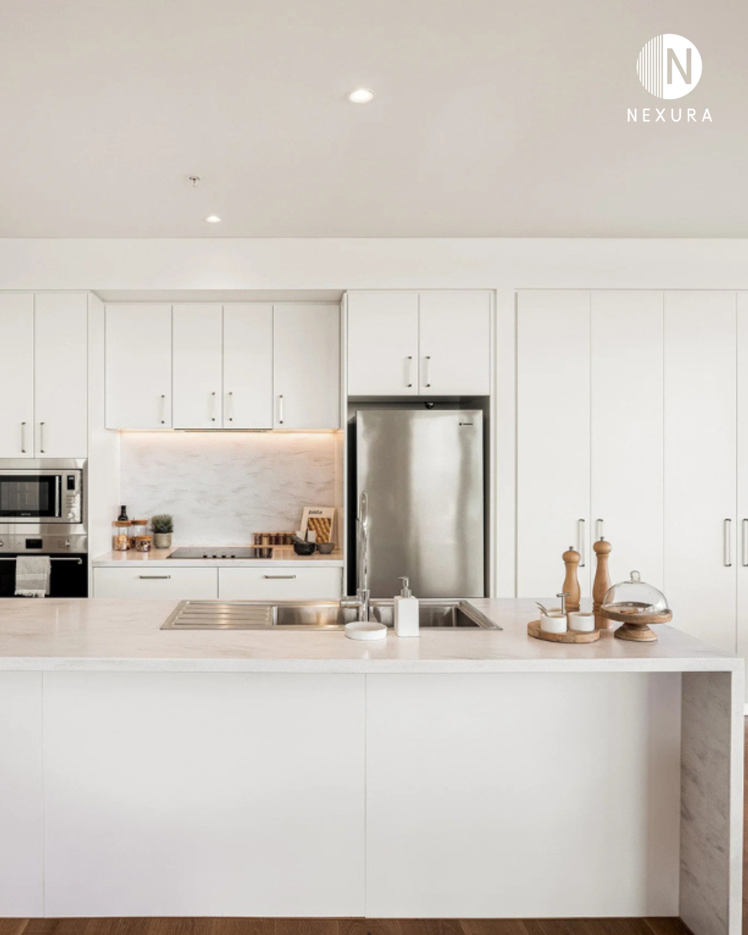 Luxury Kitchen Set & Countertop Nexura Solid Surface Tangerang