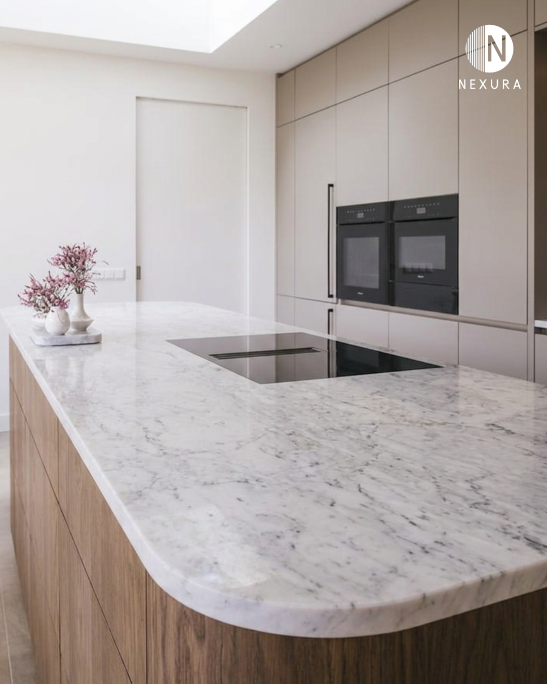 Top table kitchen set solid surface seamless di Dago Bandung